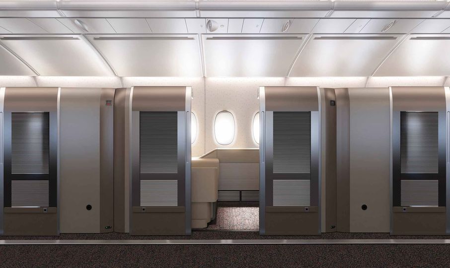 What was previously sold as Asiana Airlines first class now comes under the banner of 'Business Suites'.
