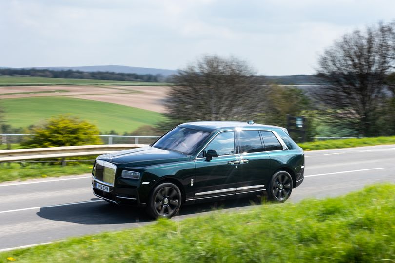 The Rolls-Royce Cullinan is like going cross-country touring in Big Ben.