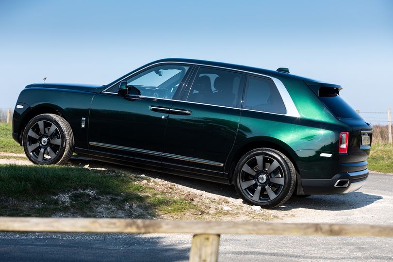The Cullinan is quite happy to handle those roads less travelled.