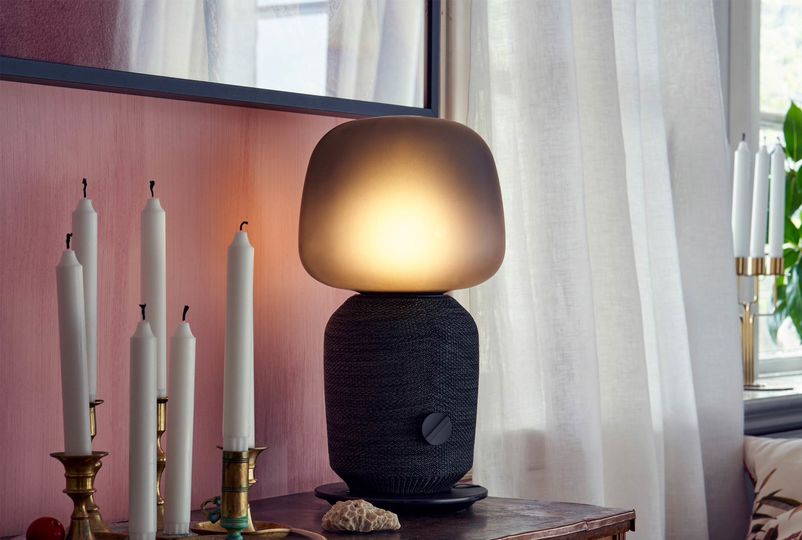Ikea's Symfonisk Table Lamp doesn't look like a speaker, and that's the whole idea.
