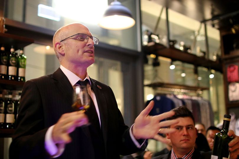 Andrew Derbidge admits the unique flavours of peated whisky are not for everyone.. smws.com.au