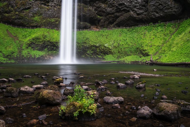 Aside from wineries, there is plenty else to see in the Williamette Valley, such as South Falls.