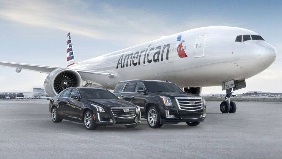 American Airlines' ConciergeKey Cadillac service. Supplied