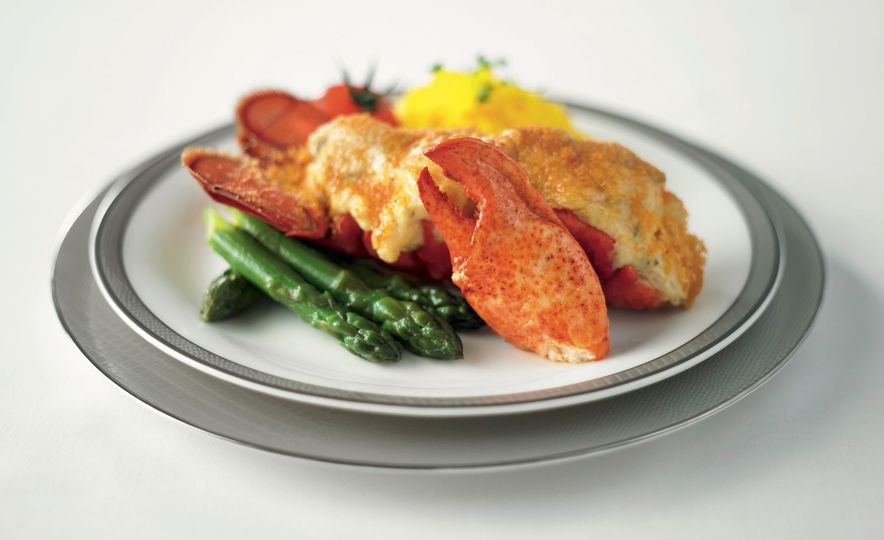 Why settle for the standard inflight menu when you can 'Book the Cook' for a Lobster Thermidor?