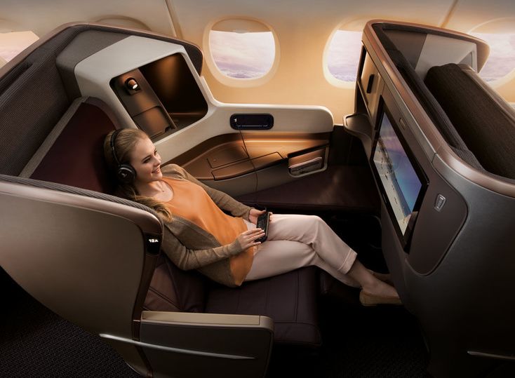 With a flight time of almost 19 hours, you'll want to settle in and get comfortable...