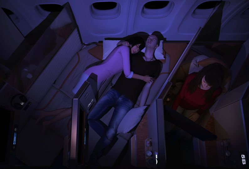Sleeping together without actually 'sleeping together'.