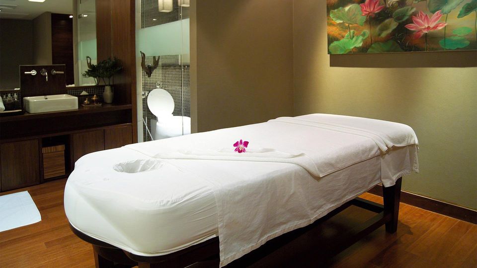 Thai Airways plays to traditional strengths with an indulgent hour-long massage for first class flyers.