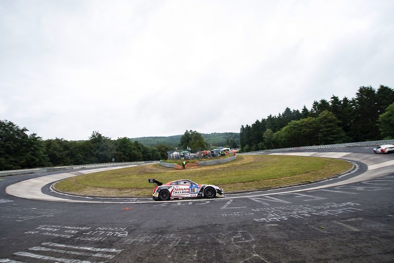 The famous Carousel section of the Nordschleife.