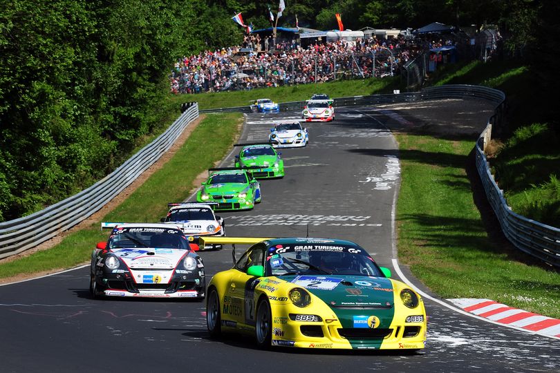 Racing on the Nurburgring is a stern test of man and machine.