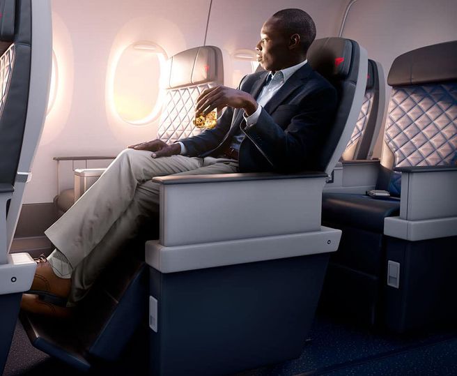 Relax and recline in Delta Premium Select
