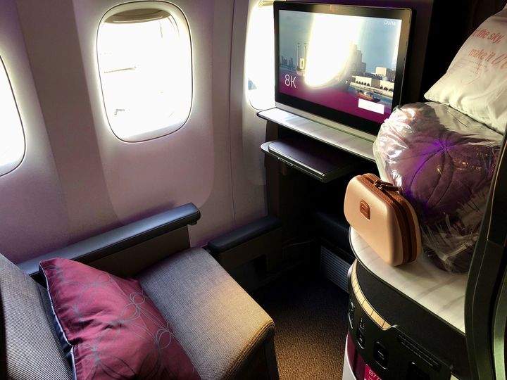 Rearwards-facing A and K window seats feel the most spacious for solo travellers.