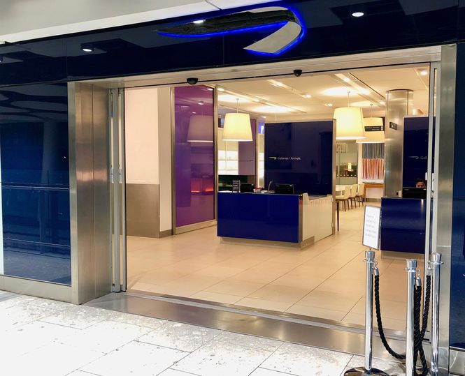 BA's flagship arrivals lounge at London/Heathrow T5.