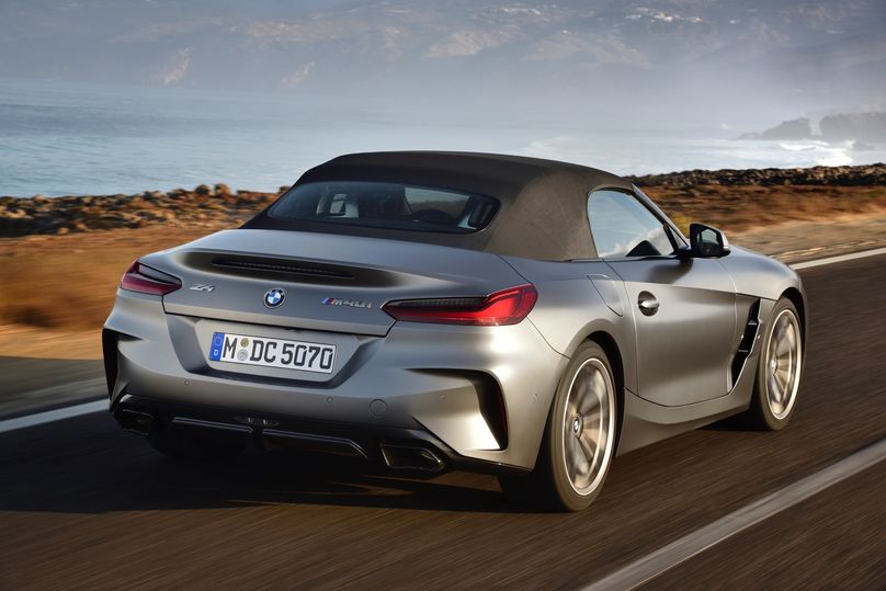 BMW ditched the previous model's folding metal room for a robust soft-top.