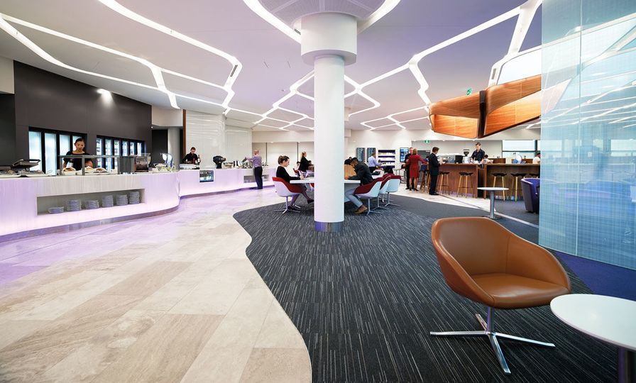 Virgin's current lounge design, which debuted in 2011, will make way for a fresh new look.