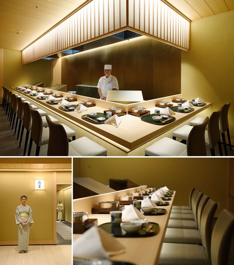 Yamazato Japanese restaurant.