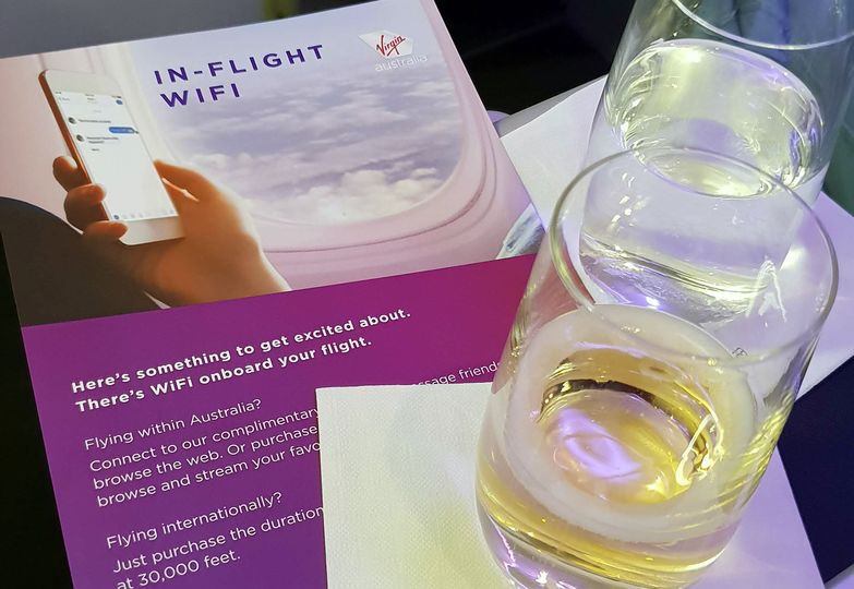 Virgin initially opted for a combination of free and paid WiFi on domestic flights.