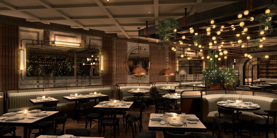 Catch Steak’s elegant dining room sets the scene for a steakfest to remember.