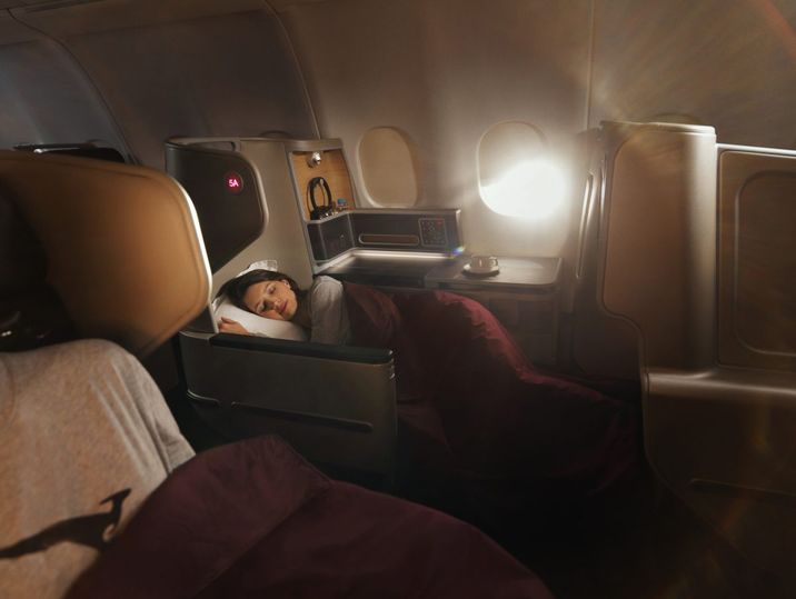 Avoid the galley kitchens, lavs and proximity to the lounges for the best shot at uninterrupted sleep.