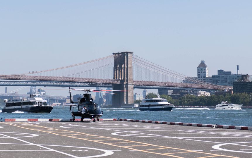 Currently, Uber is offering the service only between the Downtown Manhattan Heliport and JFK Airport.