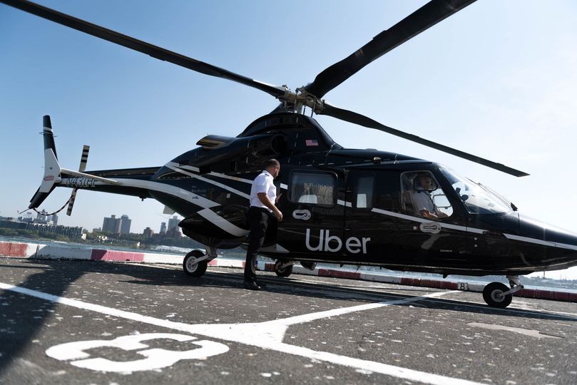 Now any Uber user can request a quick chopper ride between Manhattan and JFK airport.