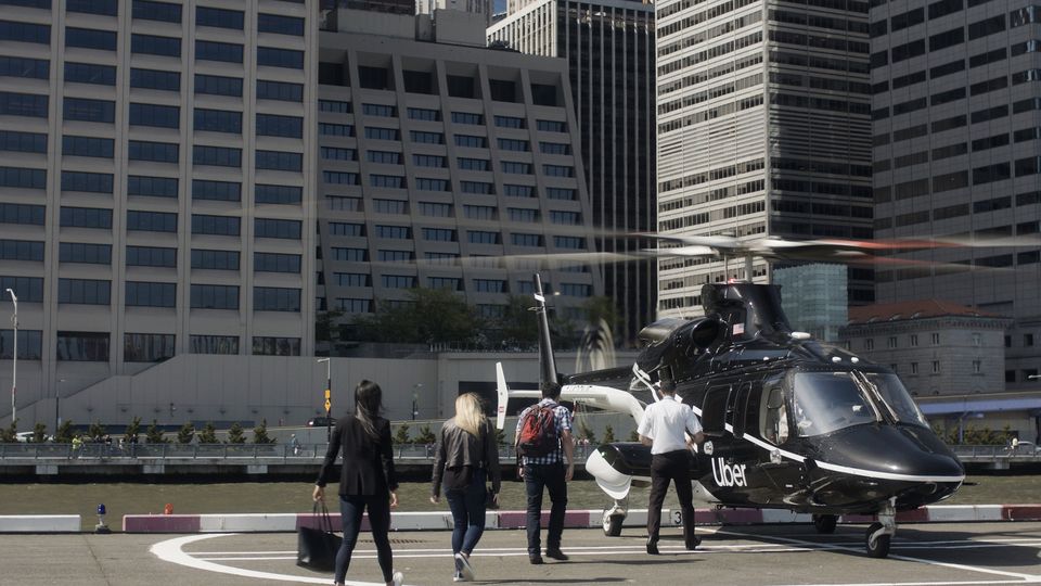 Uber Copter is a 'hand luggage only' proposition.