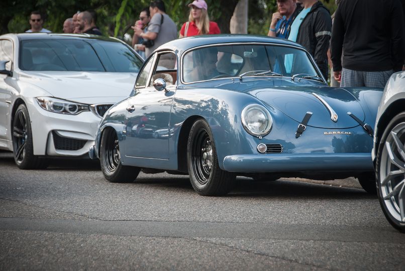 'Cars and coffee' events are a chance for rare and special classics to emerge and be appreciated.. Picture: Angelo Monteleone, Mont Creative