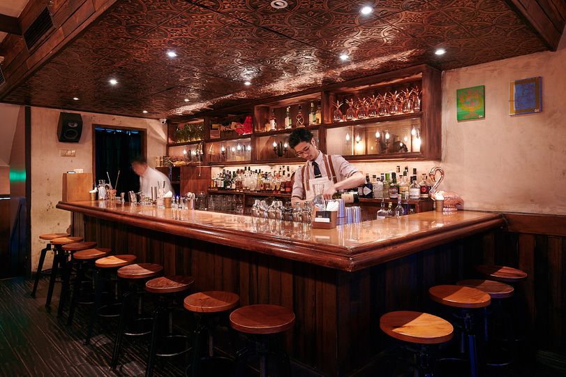 Shanghai's Speak Low is a sprawling bar with a speakeasy-style entrance.