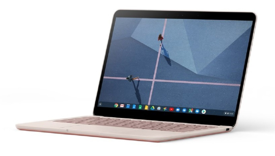 The Pixelbook Go laptop returns to a conventional clamshell design.