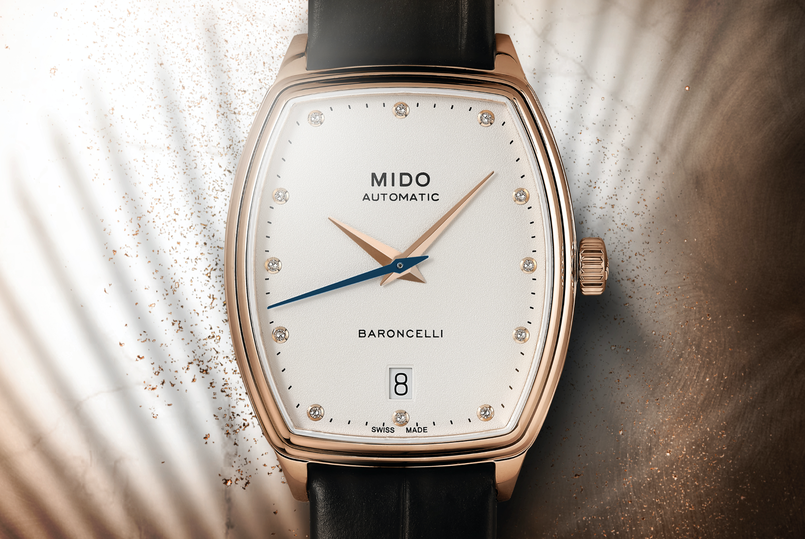 The Mido Baroncelli is an elegantly understated women's watch.