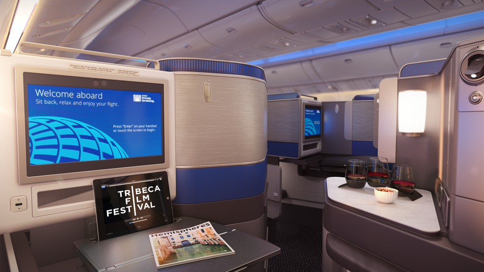 The Polaris design is a quantum leap from United's current Boeing 787 business class.