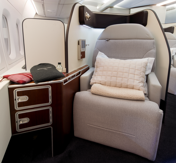 Qantas' revamped A380 first class is still a decade-old design.