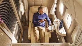 Emirates' Boeing 777 first class private suites