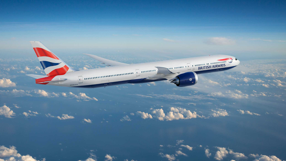 The Boeing 777-9 will join BA's fleet in 2022.