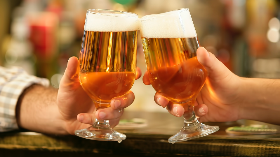 All beer and wine contain chemical substances that are good for you, such as polyphenolic compounds and phenolic acids from the grains and hops in beer.