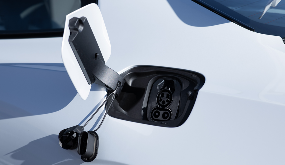 The Polestar 1 includes a 326-horsepower, four-cylinder super- and turbocharged engine. At fast-charging stations its batteries can recharge to more than 80% in less than an hour.