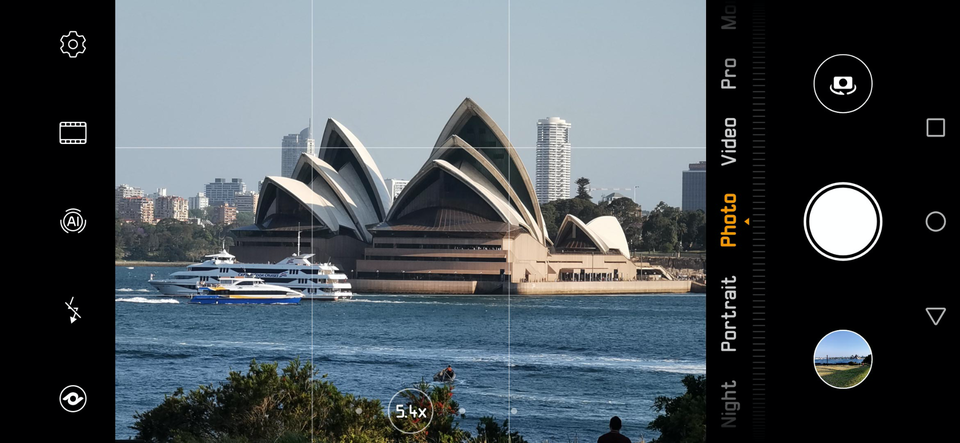 Activate the on-screen grid on your smartphone's display to help with composition.. Leigh Stark