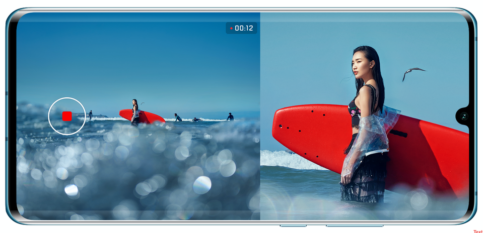 The best of both worlds: the HUAWEI P30 Pro’s Dual View Video mode.