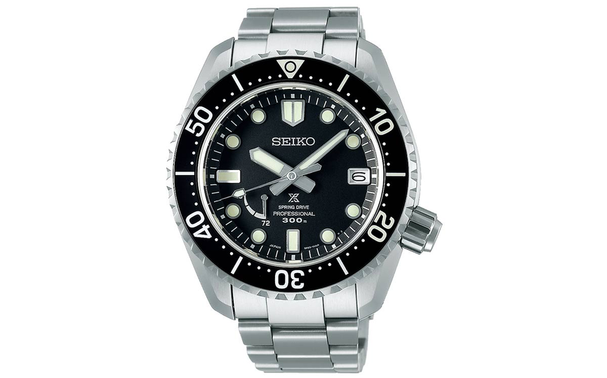 The Seiko Prospex is fitted with ingenious Spring Drive technology and boasts finishing far beyond what’s typical for the brand.