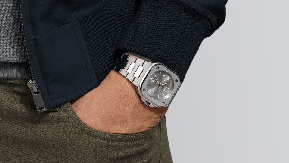 Expect more luxury steel sports watches with integrated bracelets, such as the Bell & Ross BR 05.