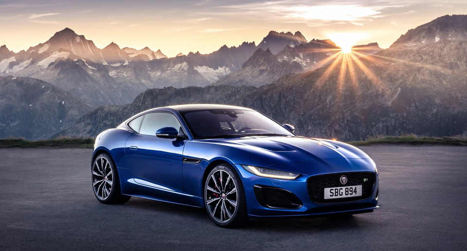 Jaguar's face-lifted F-Type will arrive in both coupe and convertible body styles.