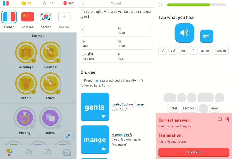 Duolingo is great for slowly learning another language in your spare time.