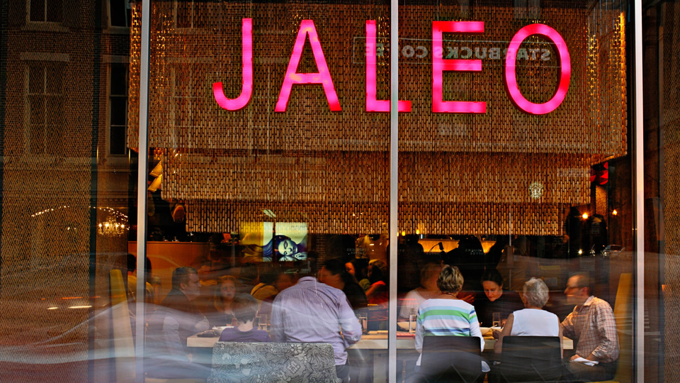 Jaleo, a tapas restaurant from José Andrés.