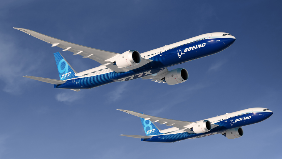 The Boeing 777X family will begin with the 777-9 and later add the longer-range 777-8.