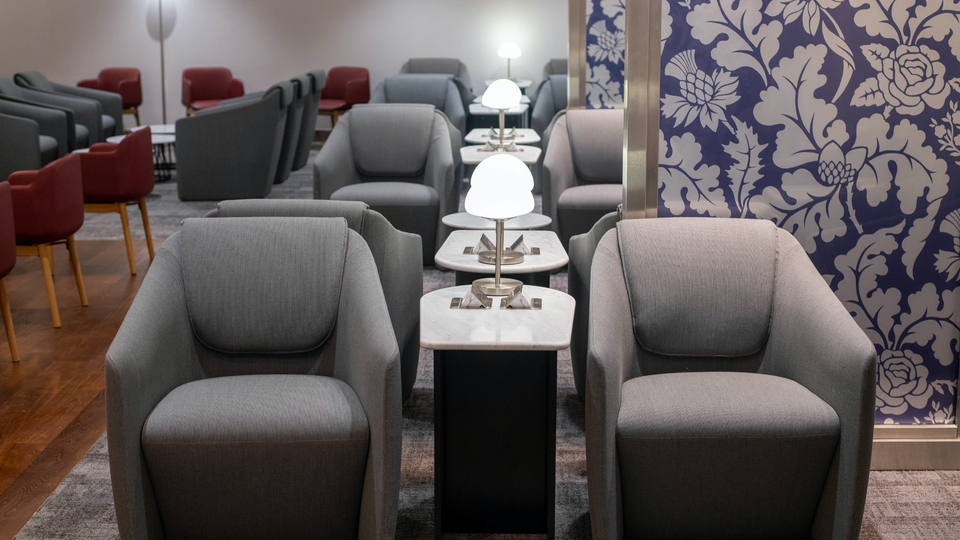 Get ready for comfy chairs, marble tables and pop-up AC/USB points.