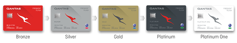 Start at Bronze and work your way up the Qantas Frequent Flyer ladder.