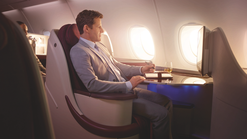 Qatar Airways plans to eventually offer every seat for sale using frequent flyer points.