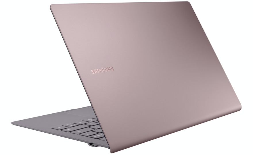 The Galaxy Book S features two USB-C ports, one on each side.
