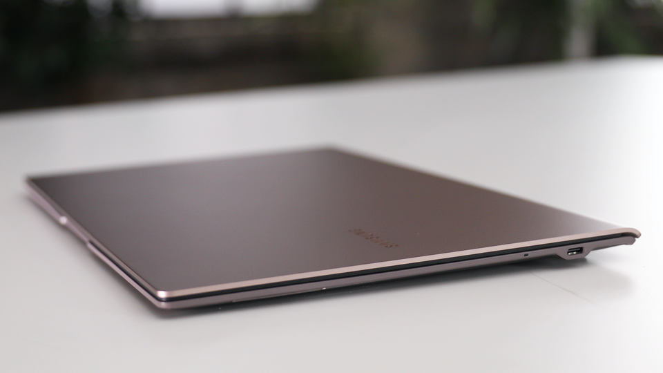Insanely thin and light, the 13.3in Galaxy Book S is a barely-there notebook.