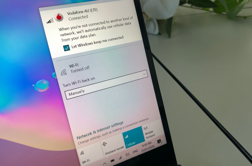 With a 4G SIM card installed, who needs hotspots?