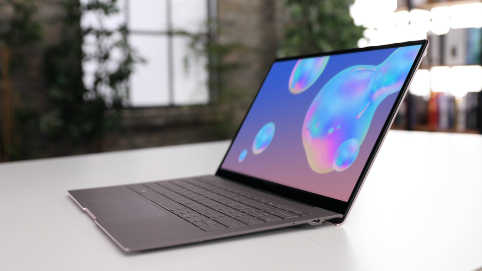 Samsung's svelte Galaxy Book S is made to travel.